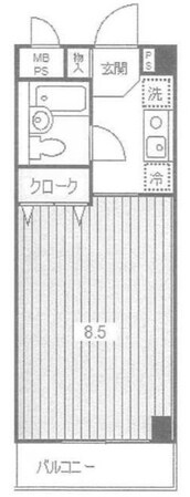 深大寺ハウスの物件間取画像